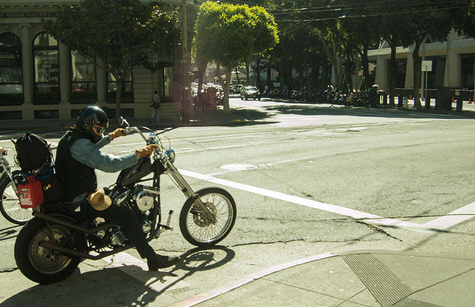 sierra stakeout biltwell motorcycles camping