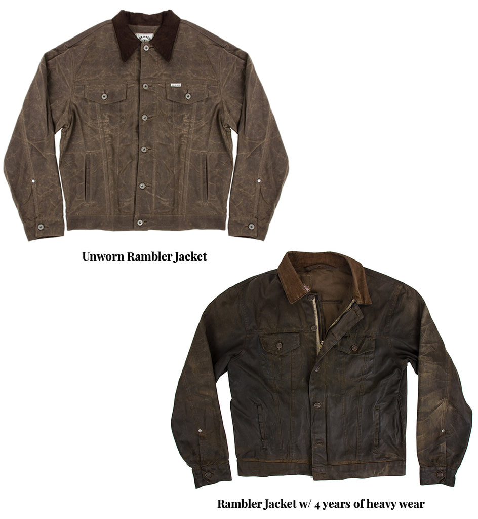 how to clean waxed canvas jacket