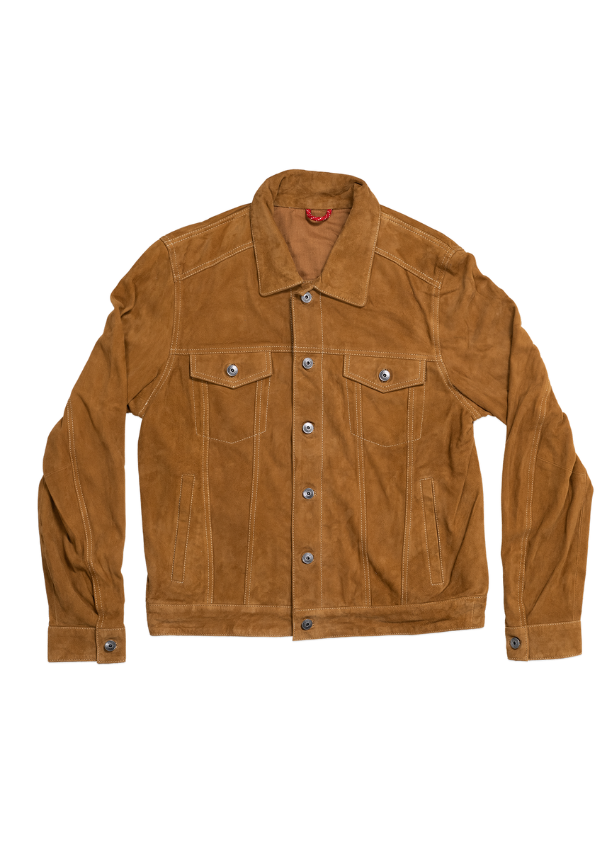 Highwayman Goat Suede Jacket – Iron & Resin