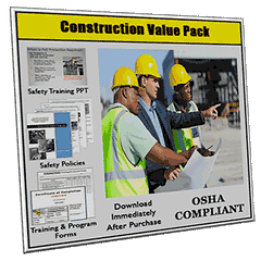 Construction Safety Training Compliance Kit Value Pack