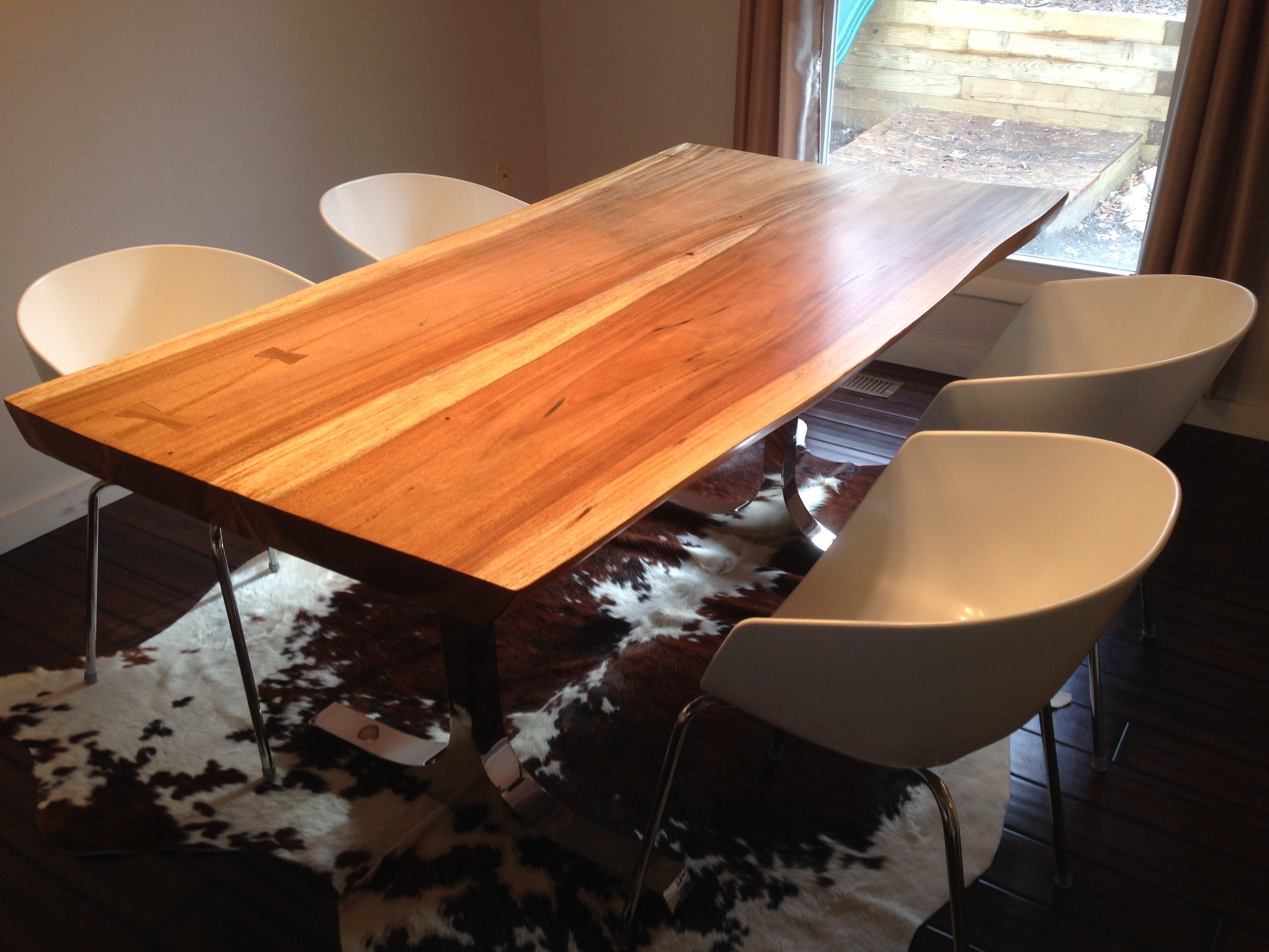 Solid Wood Mid Century Dining Table R Home Furniture