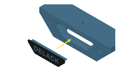 delack enclosure faceplate nameplate for 3d printer enclosure