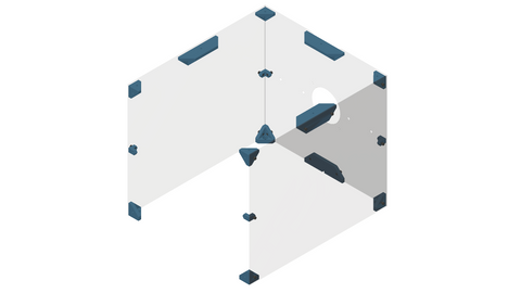 both sides added to the delack 3d printer enclosure