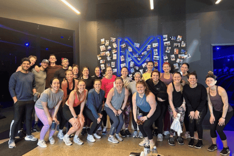 Friends workout at MyStryde to raise money for Boston Medical Center