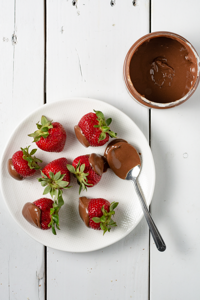 chocolate-covered strawberries