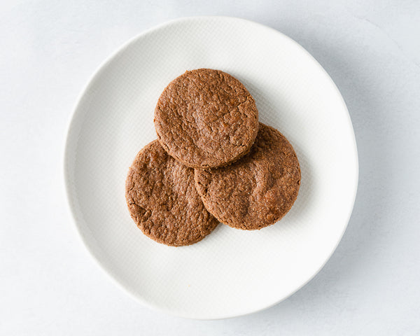 Chocolate seed butter cookies