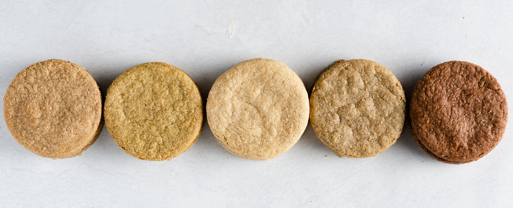 Seed butter cookies