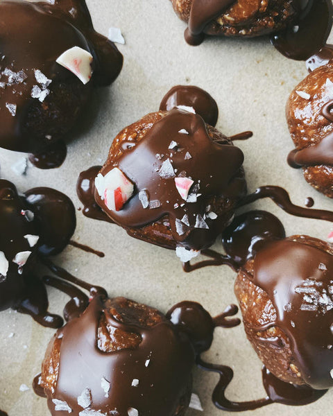 chocolate peppermint truffles