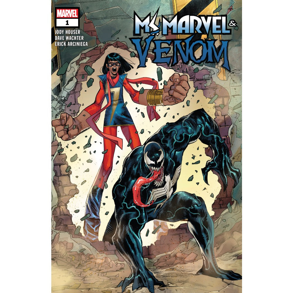 Ms Marvel and Venom 01 - Coperta A