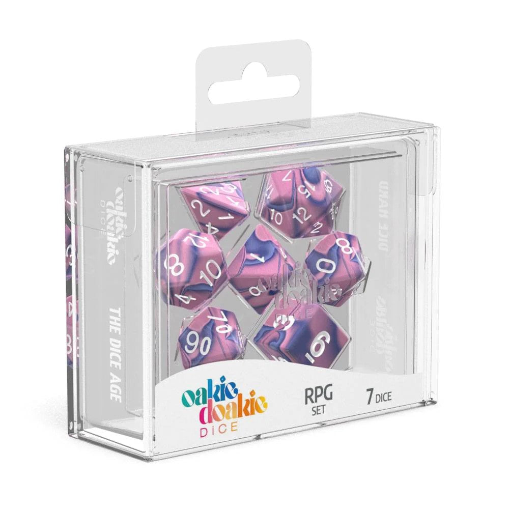 Set Zaruri Oakie Doakie Dice RPG Set Gemidice (7) - Venus