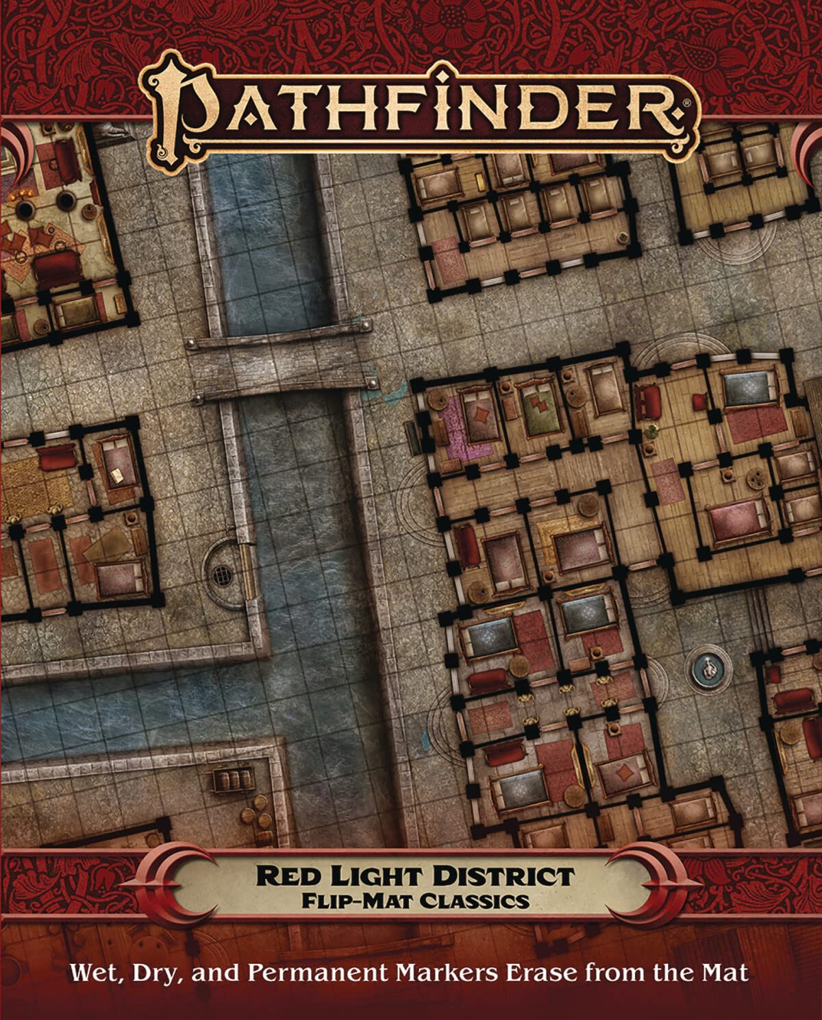 Pathfinder Flip-Mat Classics: Red Light District