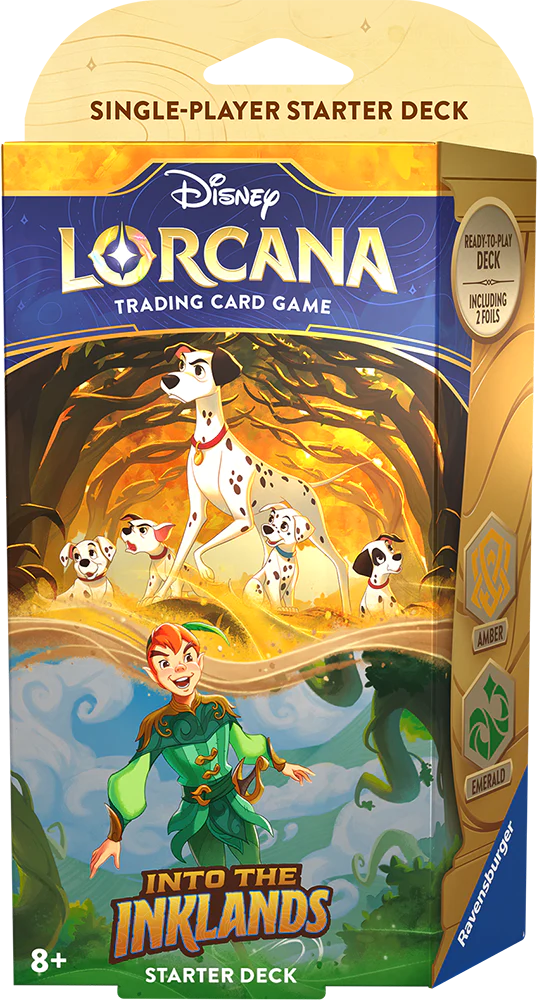 Lorcana TCG: Into the Inklands Starter Deck - Peter Pan and Pongo