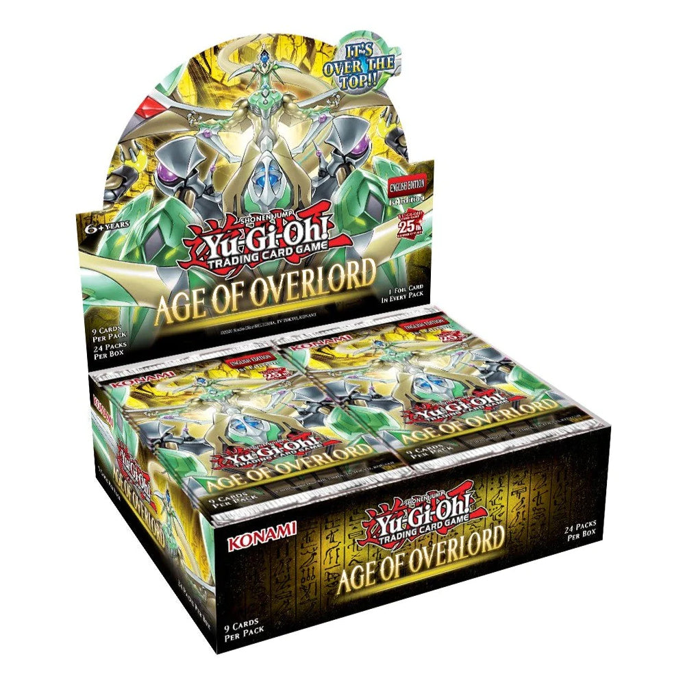 YGO - Age of Overlord Booster Display