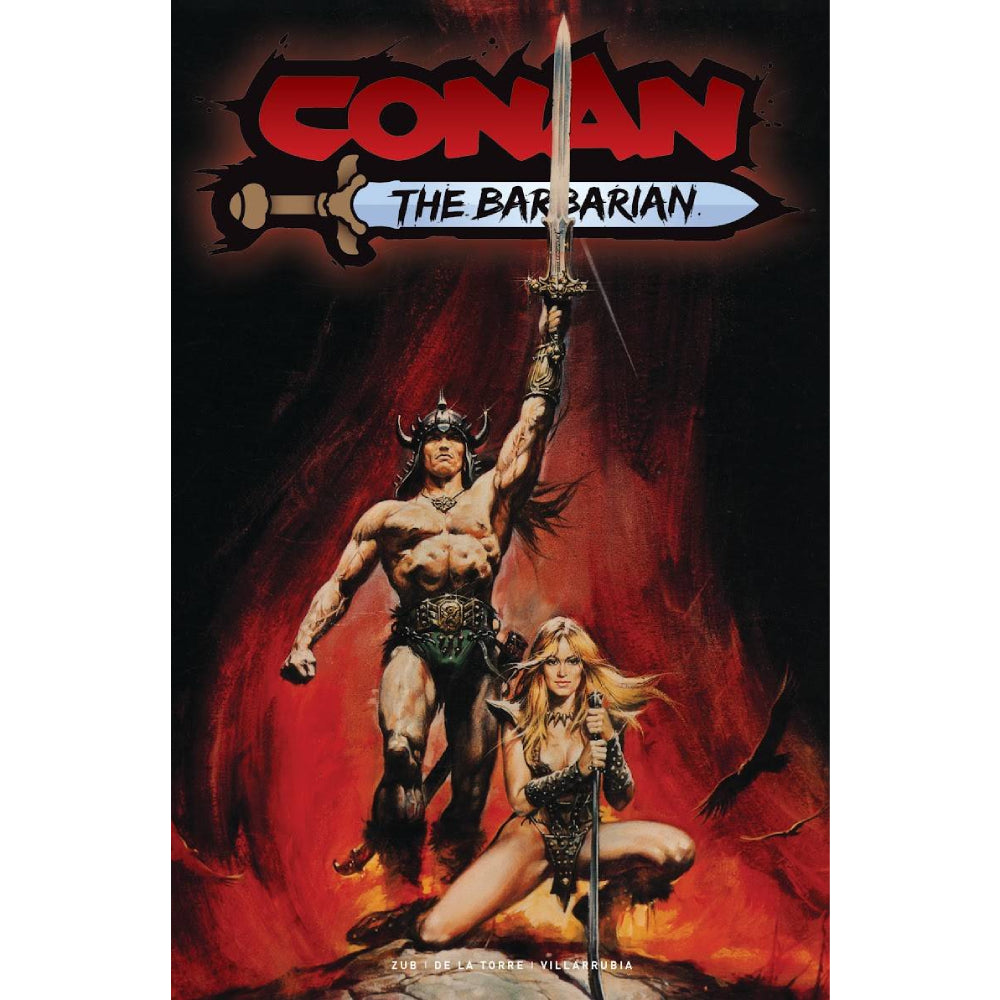 Conan Barbarian 01 2nd Ptg Schwarzenegger Movie Novel Replic