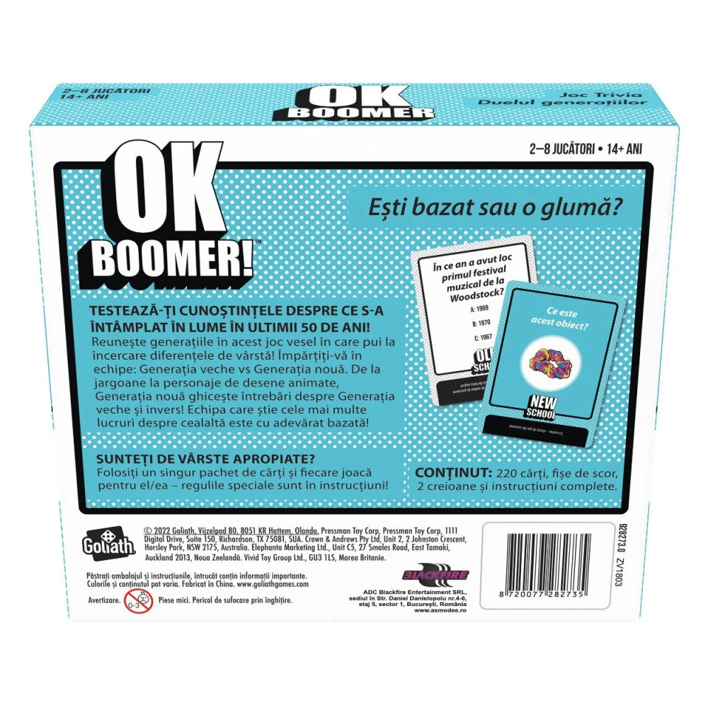 OK Boomer! (varianta in limba romana)