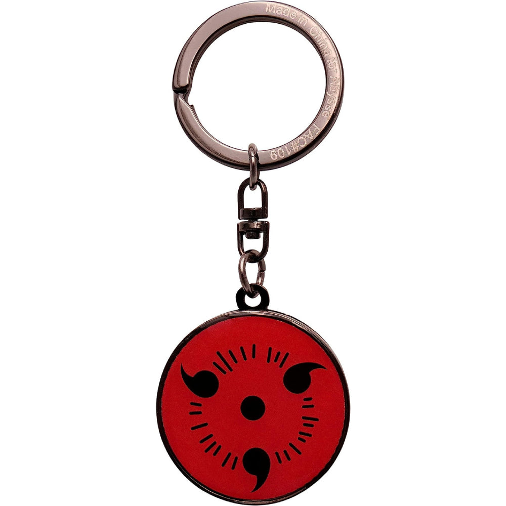 Breloc Metal Rotativ Naruto Shippuden - Sharingan