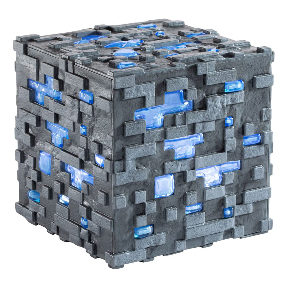 Replica cu Lumini Minecraft Diamond Ore Cube 10 cm
