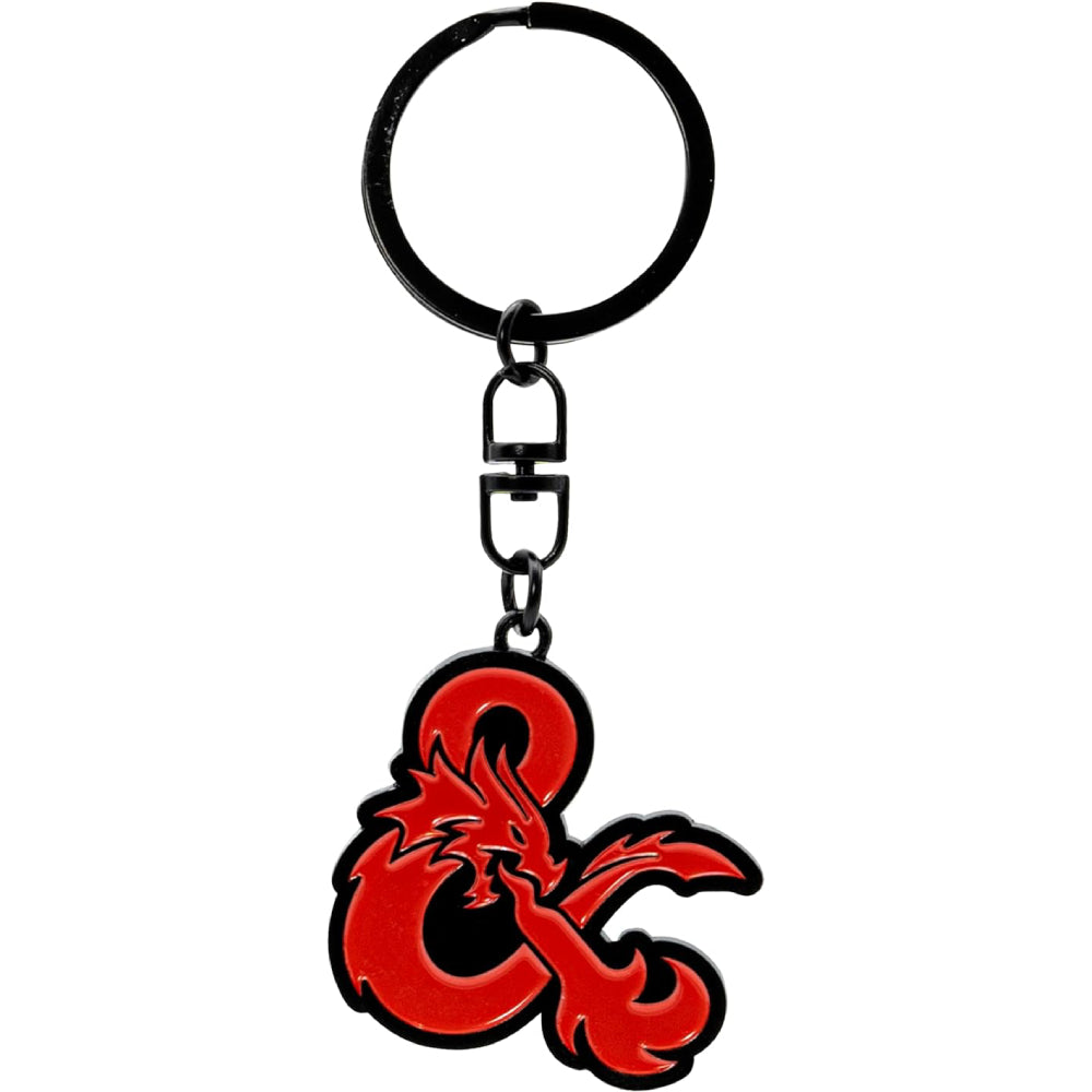 Breloc Metal Dungeons & Dragons - Ampersand Logo