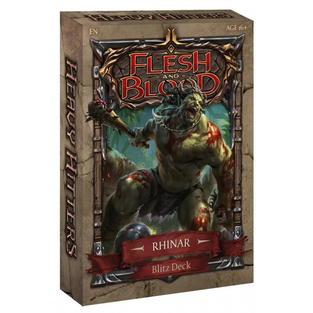 Flesh & Blood TCG - Heavy Hitters Blitz Deck - Rhinar