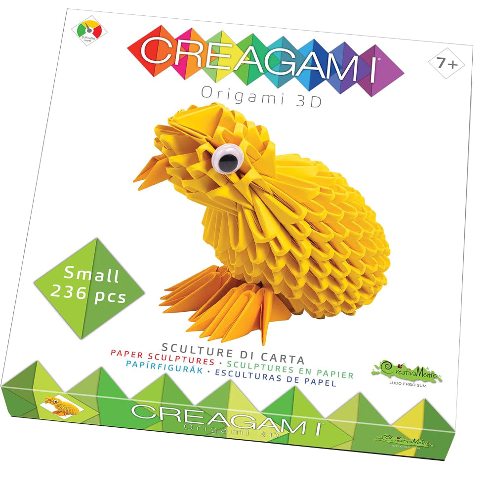 Origami 3D Creagami - Pui de gaina 243 piese