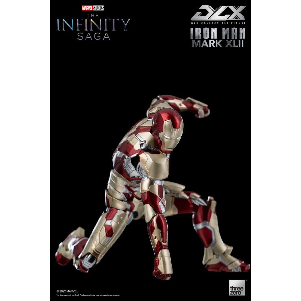 Figurina Articulata Marvel Infinity Saga Iron Man Mk 42 Dlx