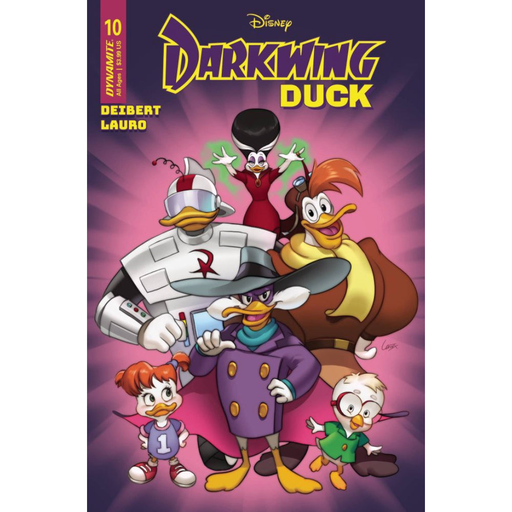 Darkwing Duck 10 Cover A - Leirix