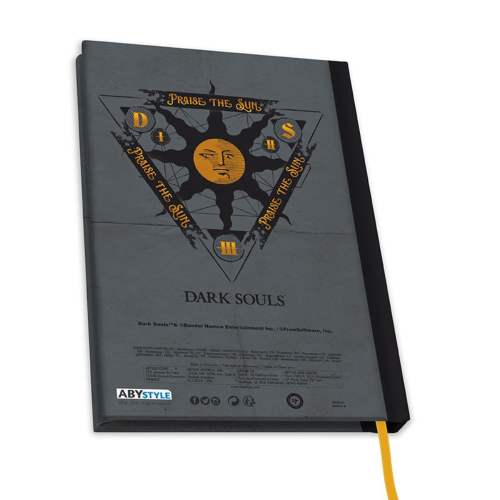 Notebook A5 Dark Souls - Praise the Sun