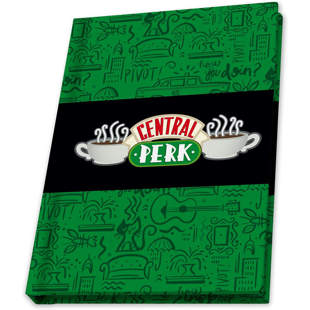 Set Cadou Friends - Pahar XXL + Insigna + Notebook de Buzunar Central Perk