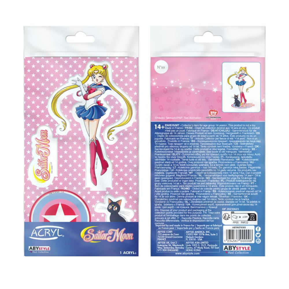 Figurina Acrilica Sailor Moon - Sailor Moon & Luna