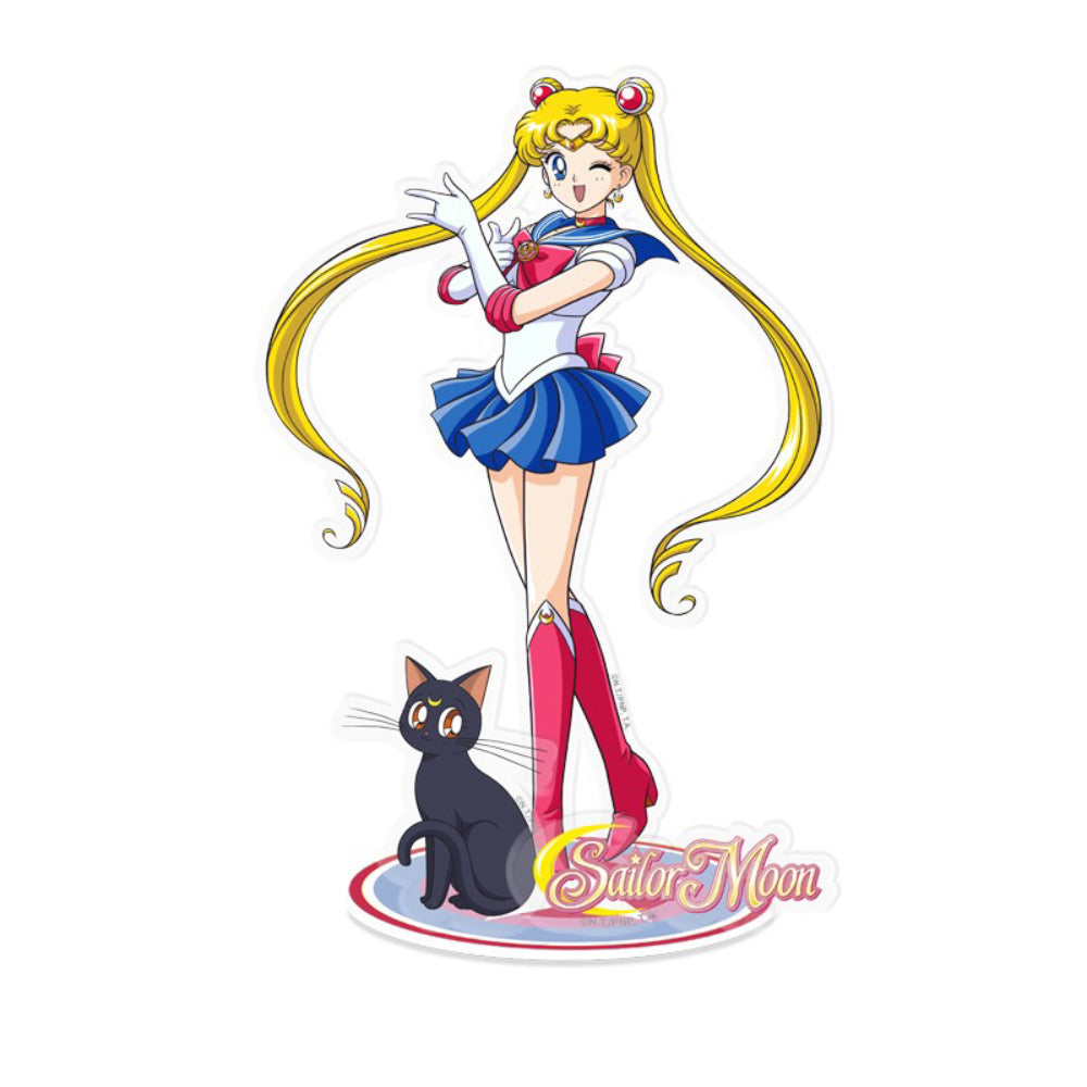 Figurina Acrilica Sailor Moon - Sailor Moon & Luna