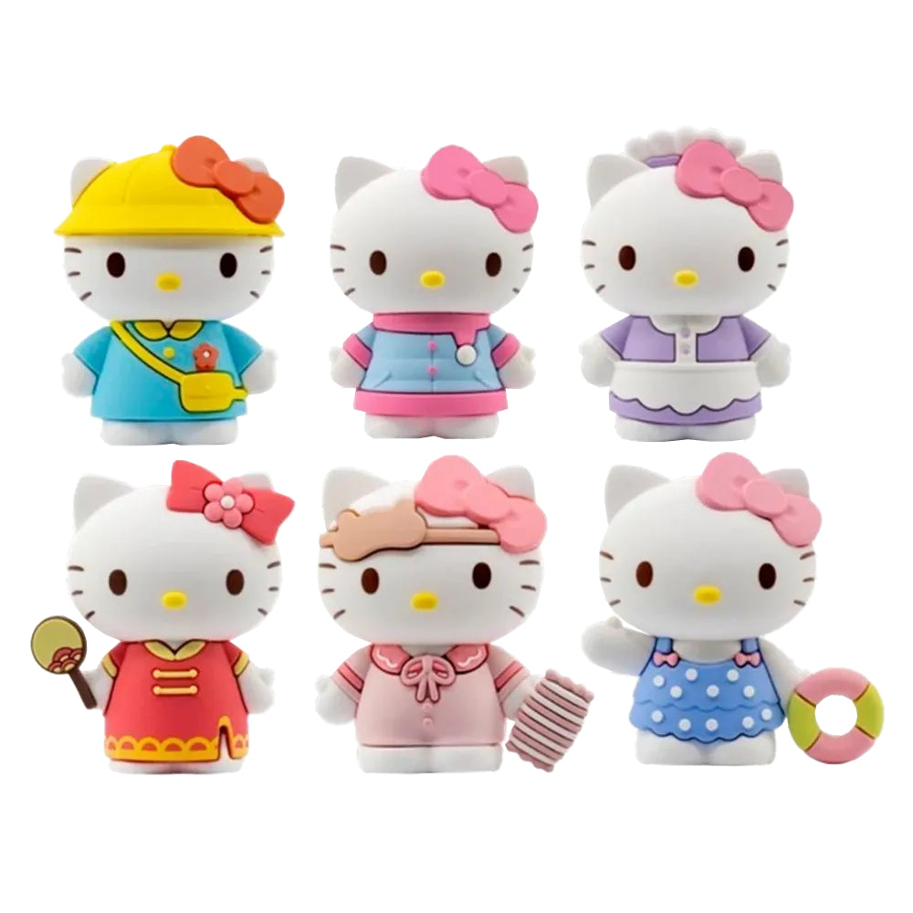 Figurina Yume - Hello Kitty Dress Up Diary 7 cm Figurine Collection