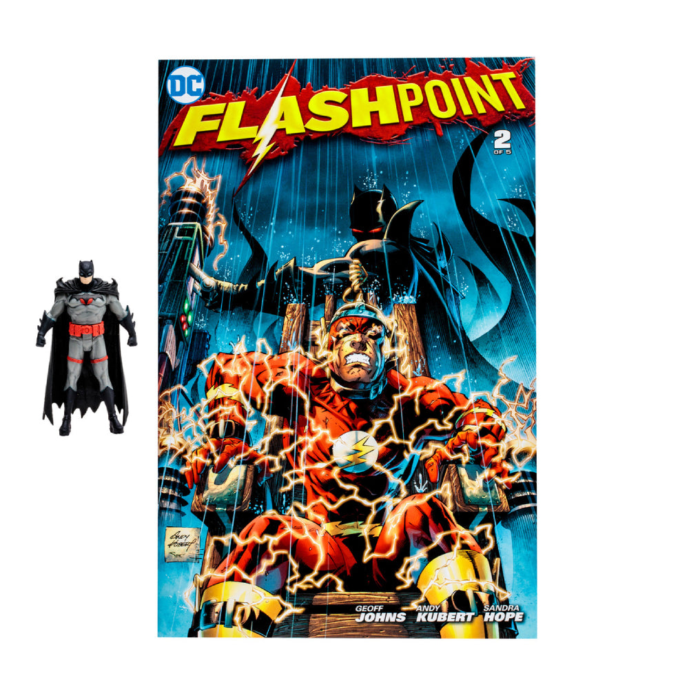 Figurina Articulata DC Direct Page Punchers Batman (Flashpoint) 8 cm