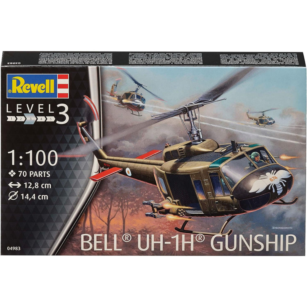 Set de Constructie Revell Bell UH-1H Gunship - 1:100