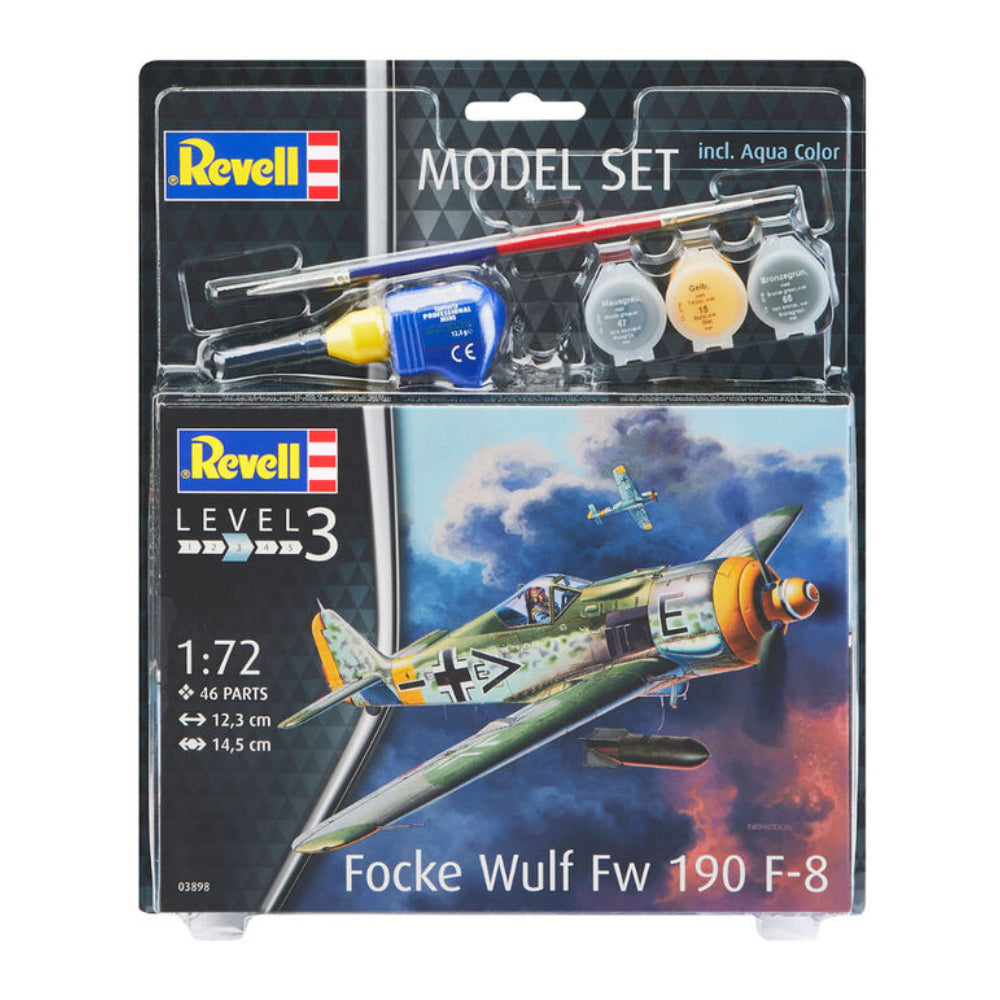 Set de Constructie Revell Model Set Focke Wulf Fw190 F-8