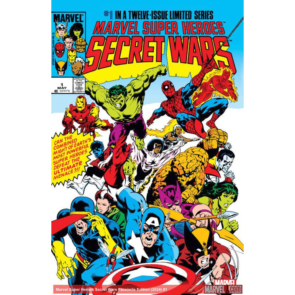 MSH Secret Wars 01 Facsimile Edition - Coperta A
