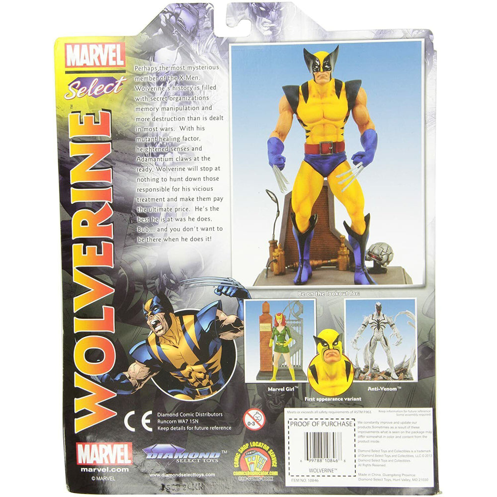 Figurina Articulata Marvel Select Wolverine DETERIORAT