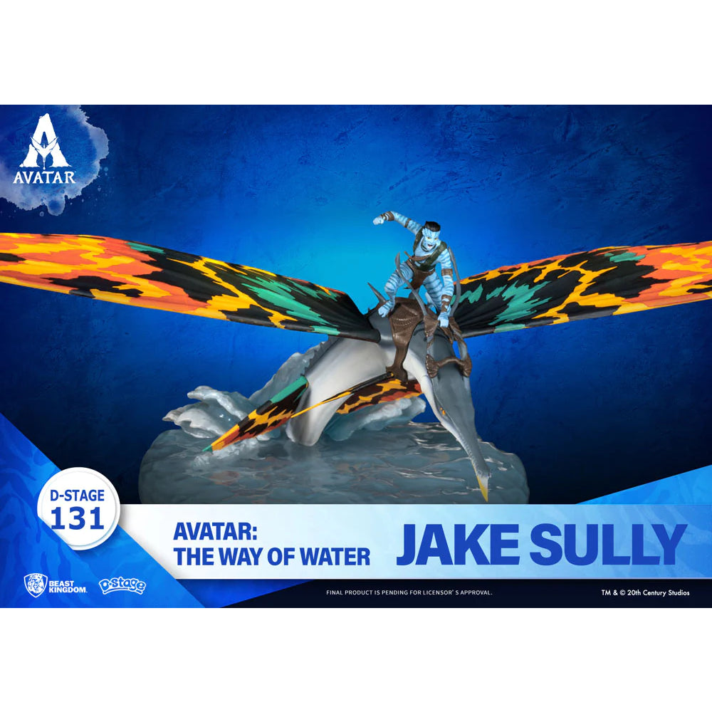 Figurina Avatar 2 D-Stage PVC Diorama Jake Sully 11 cm