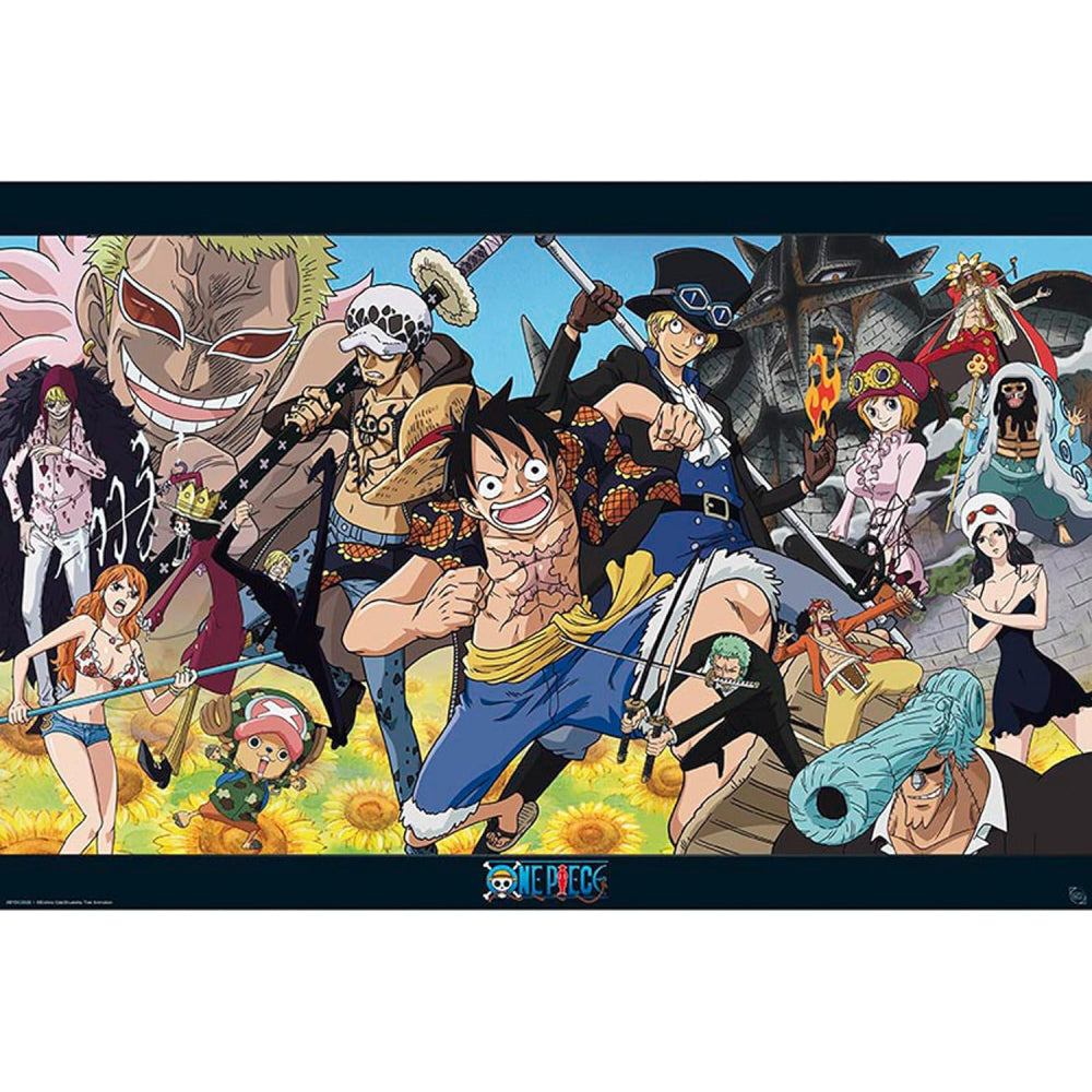 Poster Maxi One Piece - 91.5x61 - Dressrosa