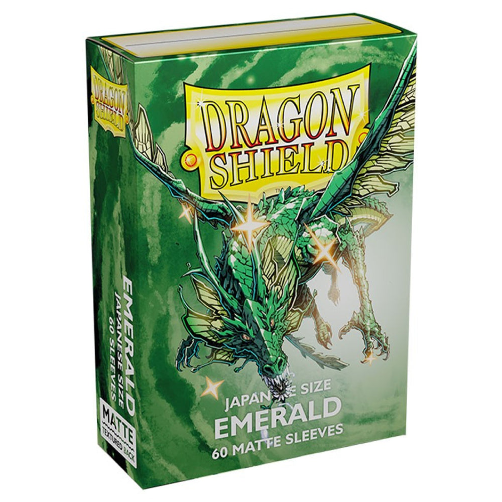 Sleeve-uri Dragon Shield Japanese Size Matte Sleeves - Emerald (60 Bucati)