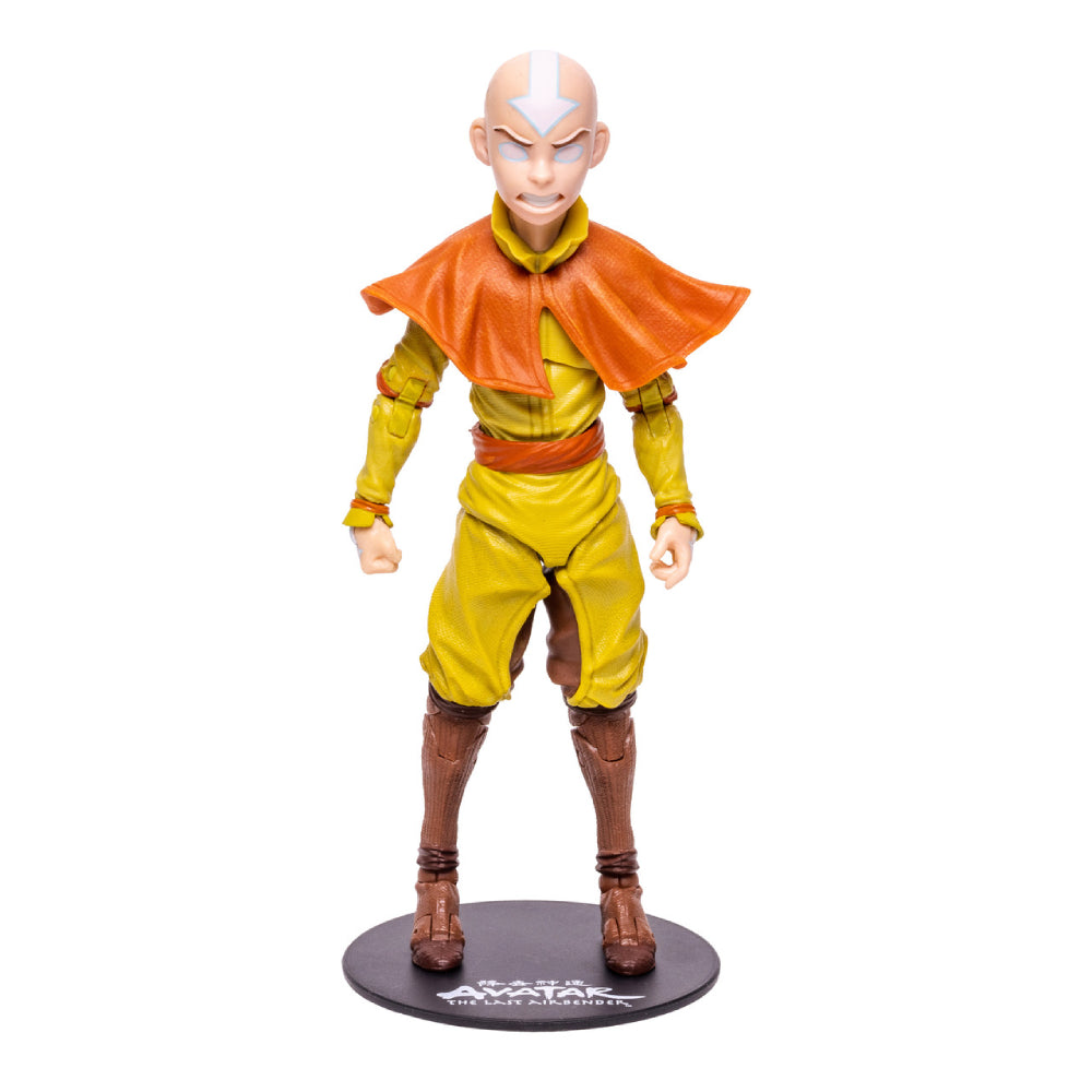 Figurina Articulata Avatar The Last Airbender Aang Avatar State (Gold Label) 18 cm