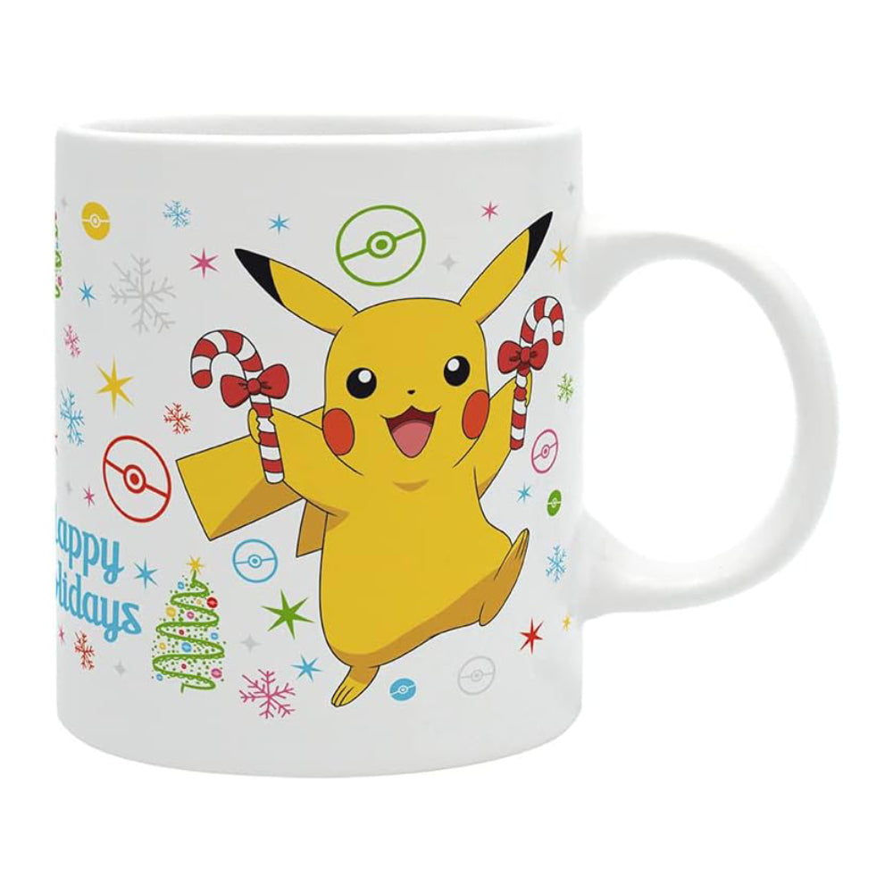 Cana Pokemon - 320ml - Pikachu Christmas