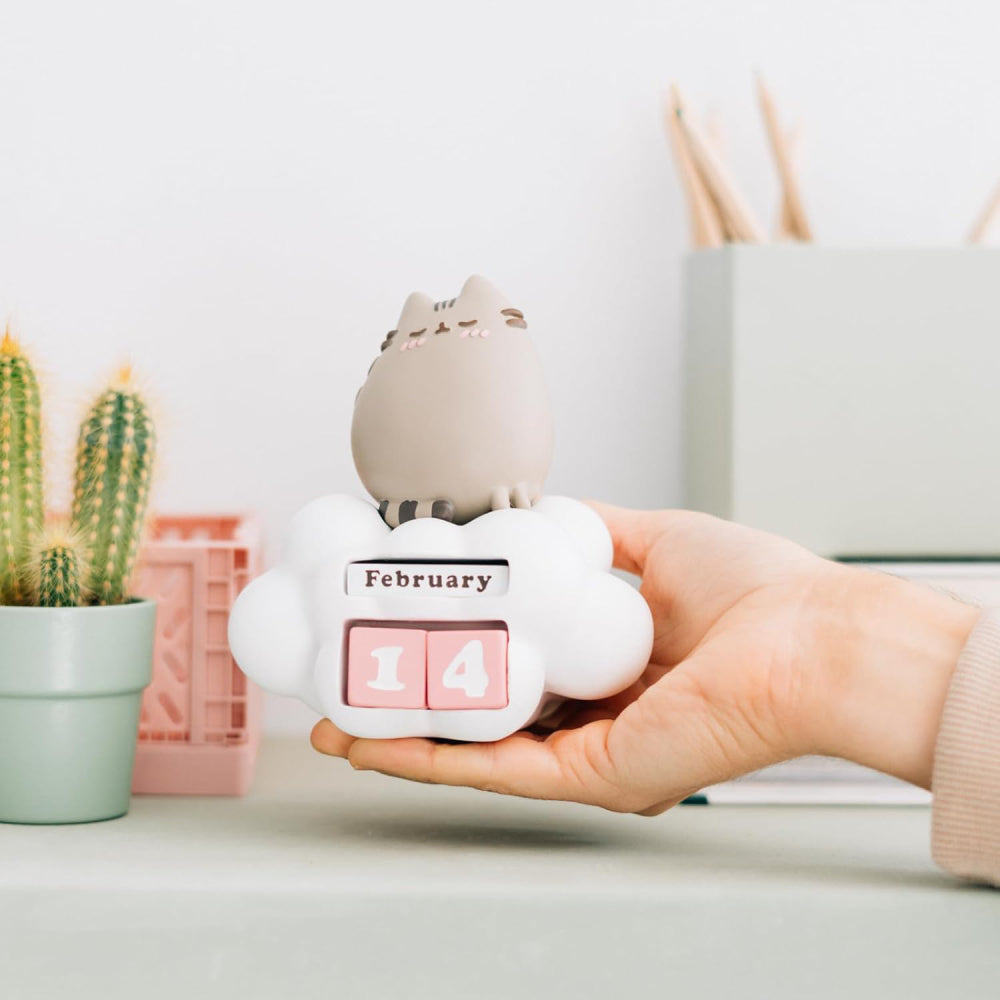 Pusheen Purrfect Love Collection 3d Perpetual Calendar