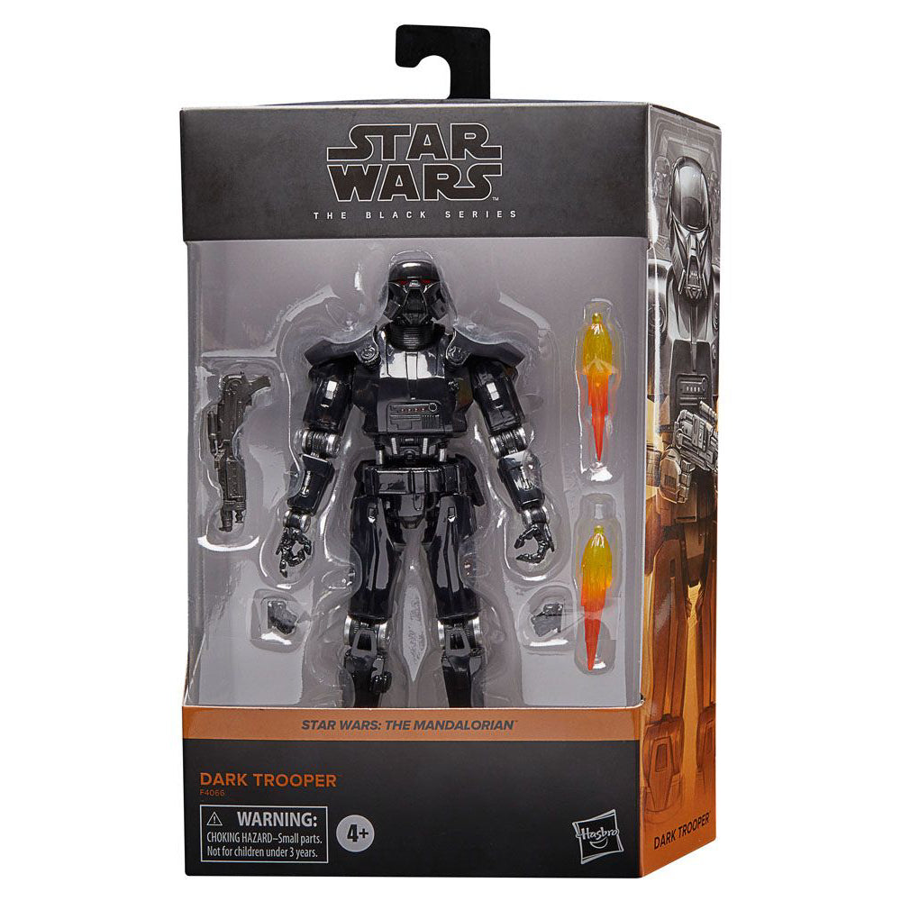 Figurina Articulata Star Wars The Mandalorian Dark Trooper Black Series