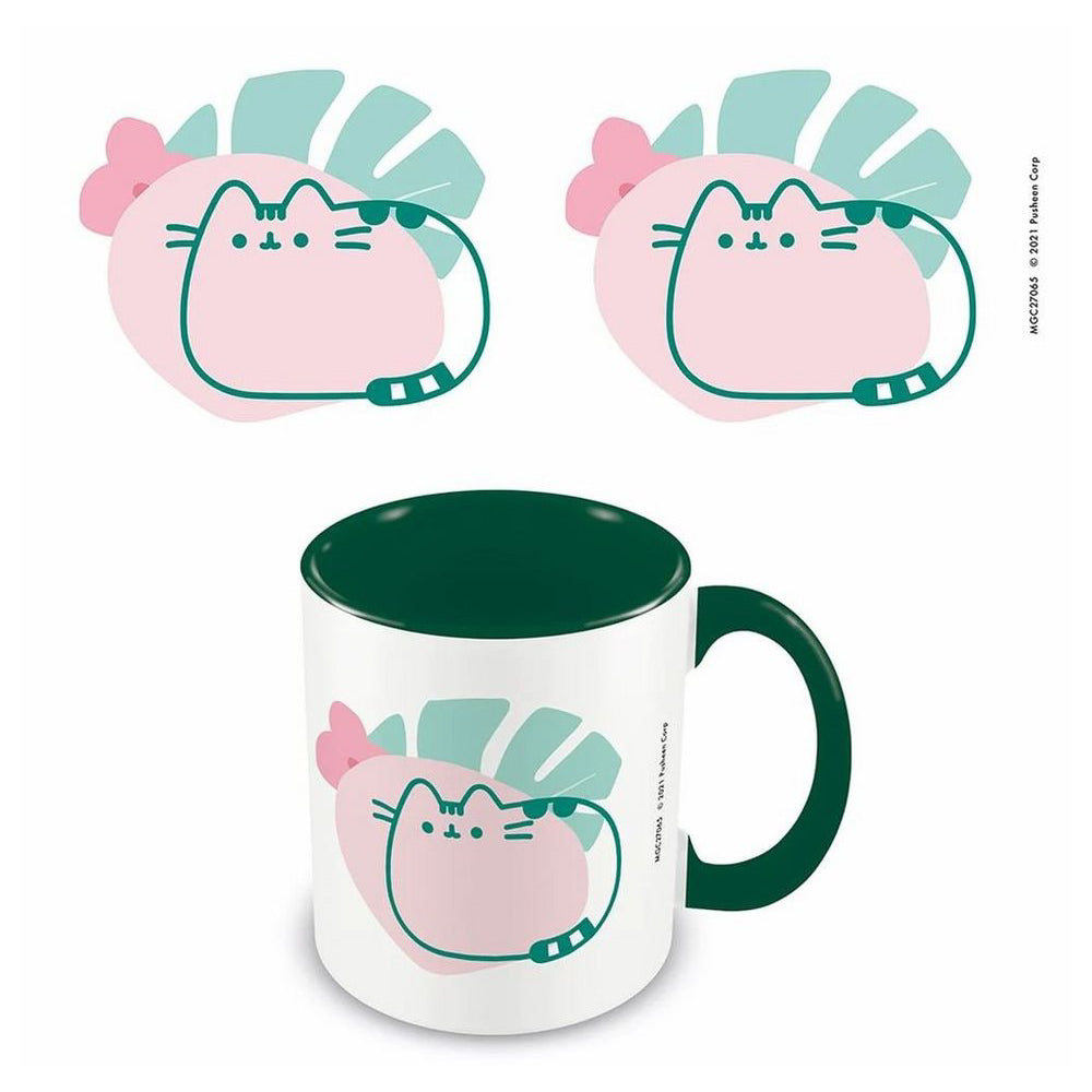 Cana Pusheen Tropical Green