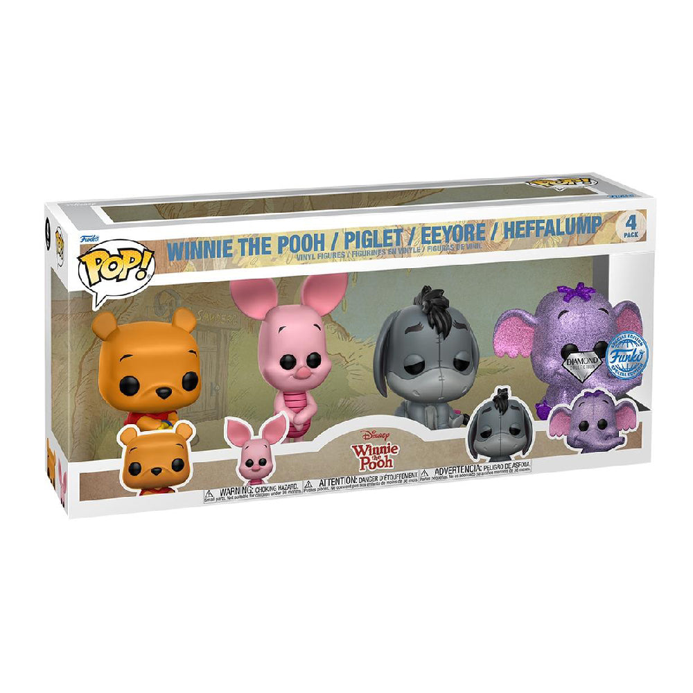 Set 4 Figurine Funko POP Disney Winnie the Pooh