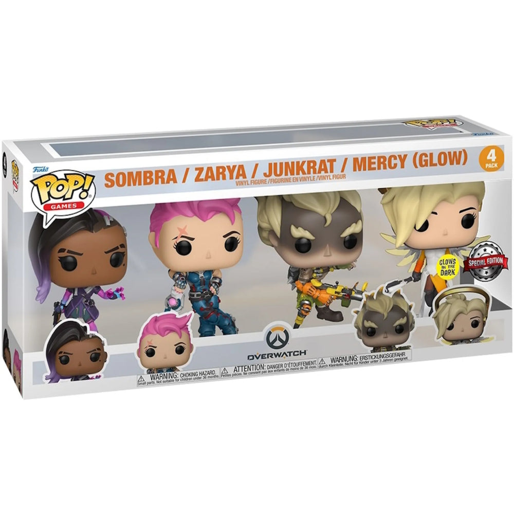 Set 4 Figurine Funko POP Game Overwatch