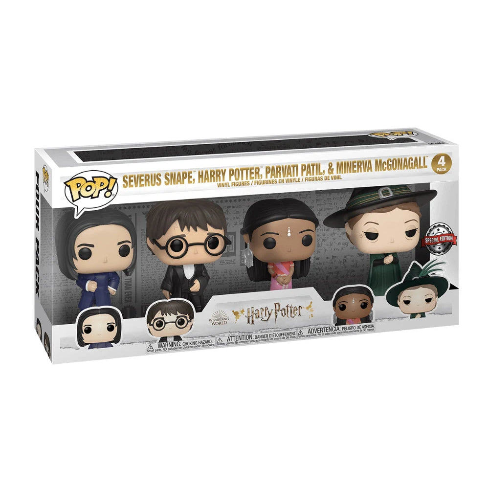 Set 4 Figurine Funko POP HP - HP Yule