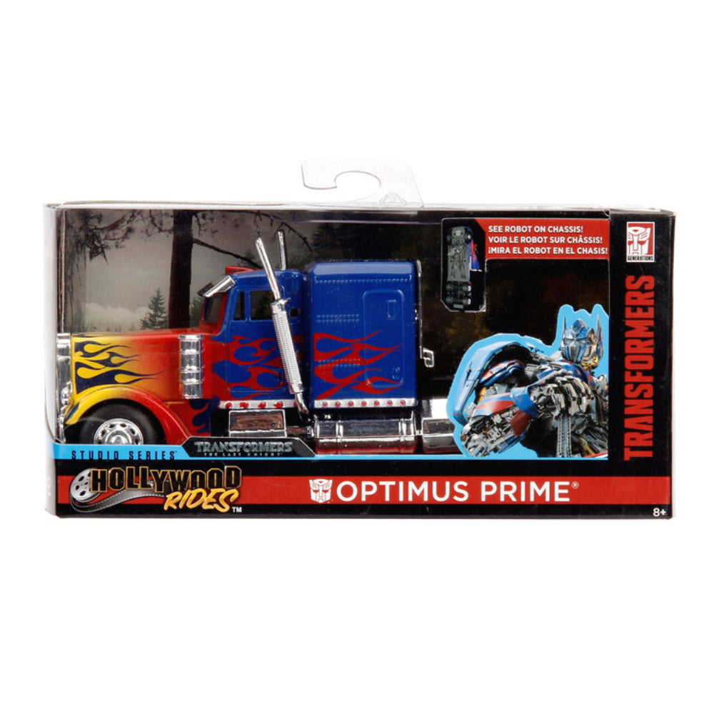 Figurina Masinuta Metalica Transformers T1 Optimus Prime Scara 1 la 32