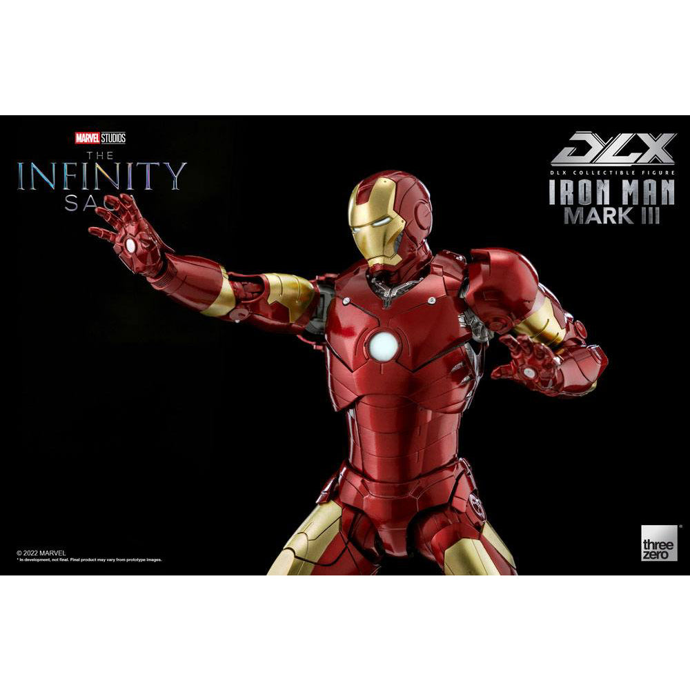 Figurina Articulata Marvel Infinity Saga Iron Man Mark 3 Dlx 1/12 Scale