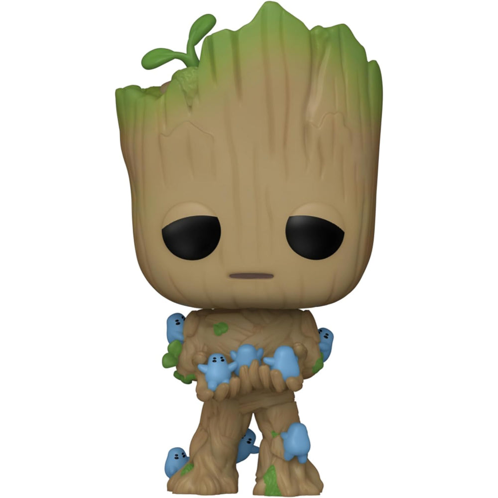 Figurina Funko POP Marvel IAG - Groot with Grunds